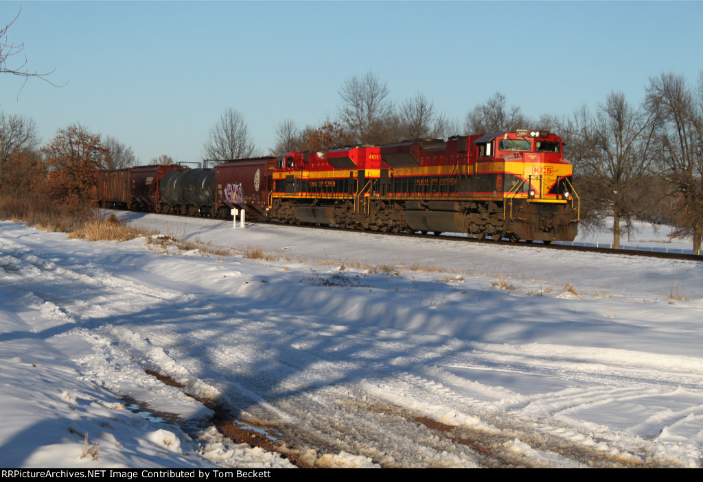 KCSH approaching Gentry